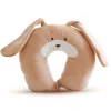 Yiwu Good Goods Plush pillow, cartoon rabbit, Big Wave U-shaped pillow, home fashion, business trip, travel, office nap neck protection pillow -1006/35011 undefined